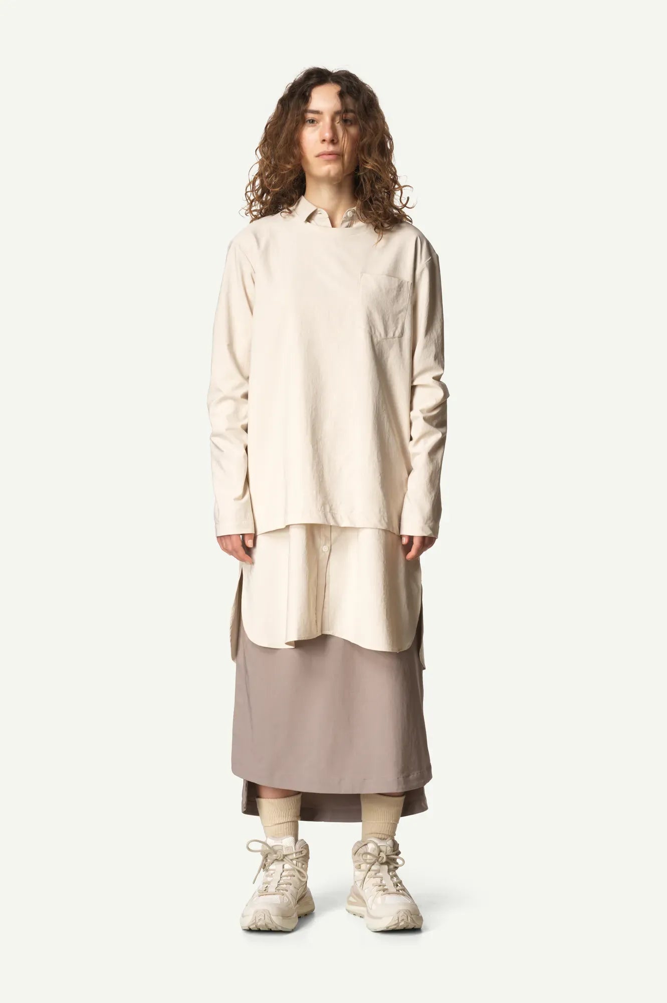Women's Cover Crew | Light long sleeve t-shirt – Houdini Sportswear