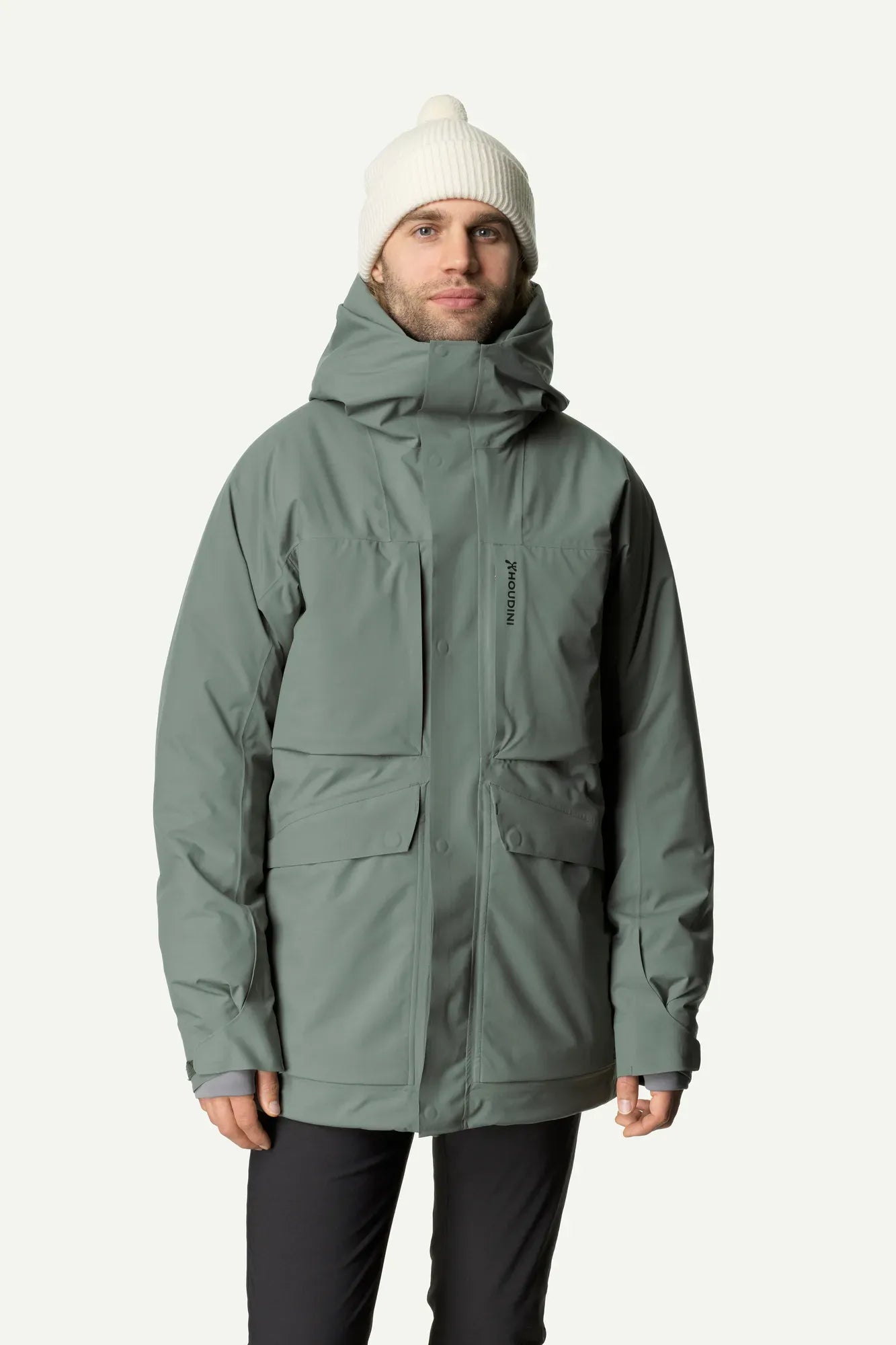 Men's Fall In Jacket Geyser Grey | Warm, waterproof winter jacket