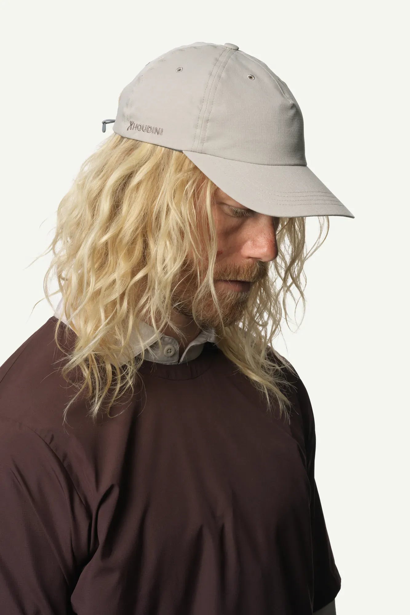 ​【新品】HOUDINI Daybreak Cap M/L Sandstorm Daybrek Cap | 5-Panel Cap aus leichtem robusten Ripstop – Houdini