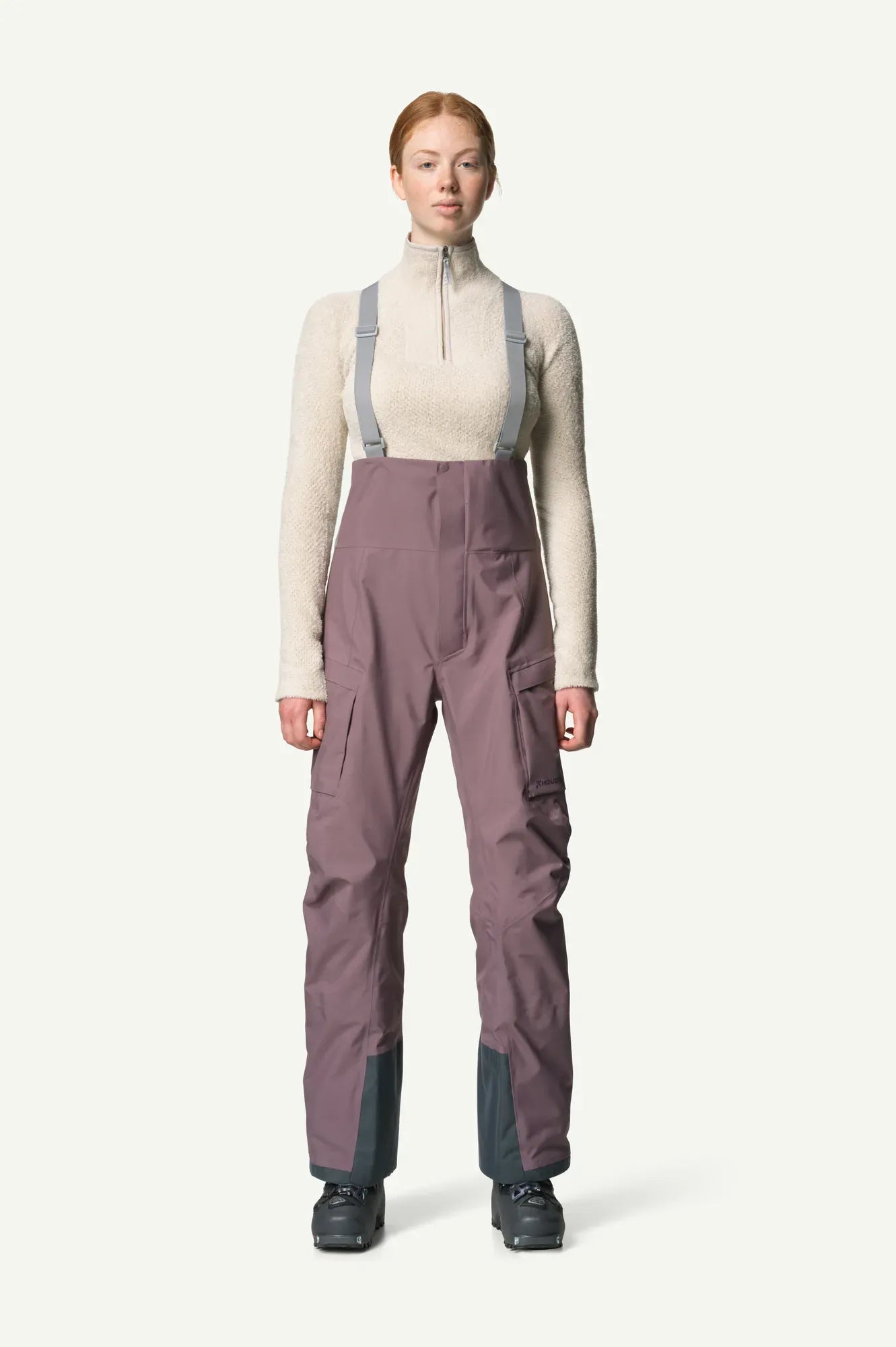 Women's Rollercoaster Bib Pants | Shell ski pants with bib