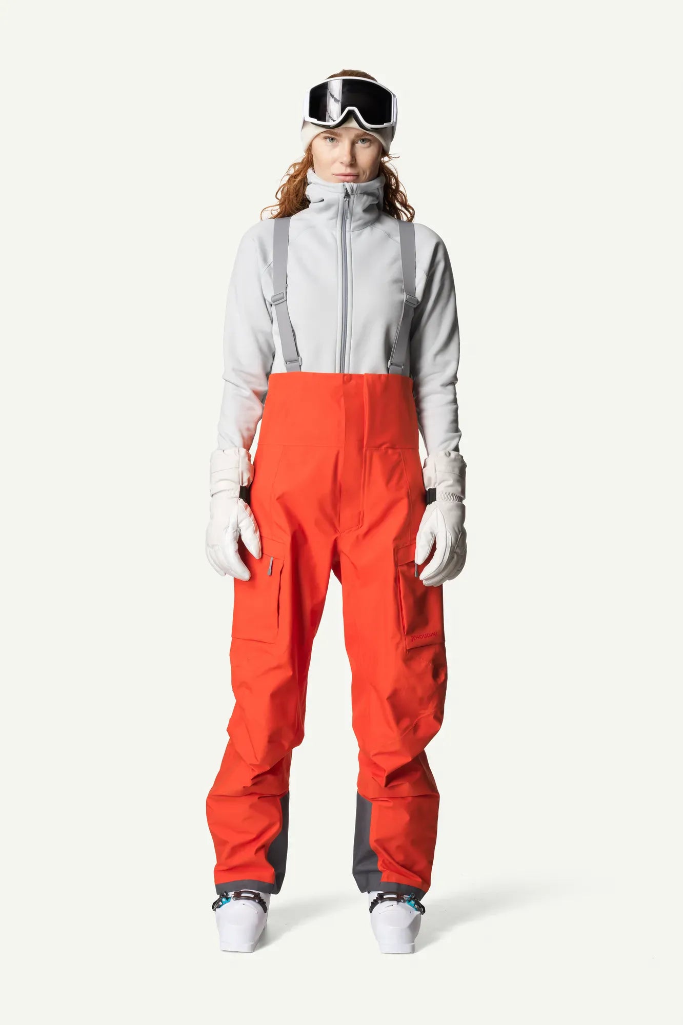 Women's Rollercoaster Bib Pants | Shell ski pants with bib