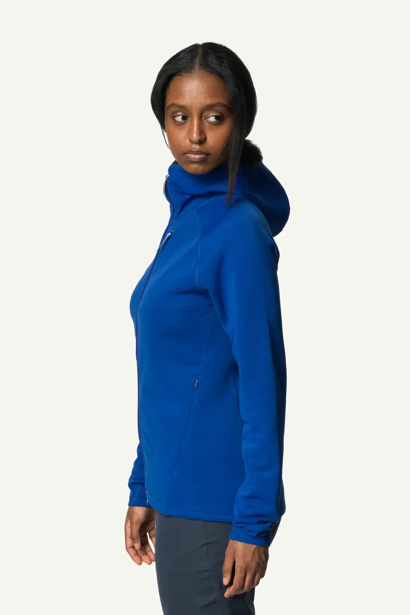 Women's Aero Houdi Tribe Blue | Light, breathable mid-layer