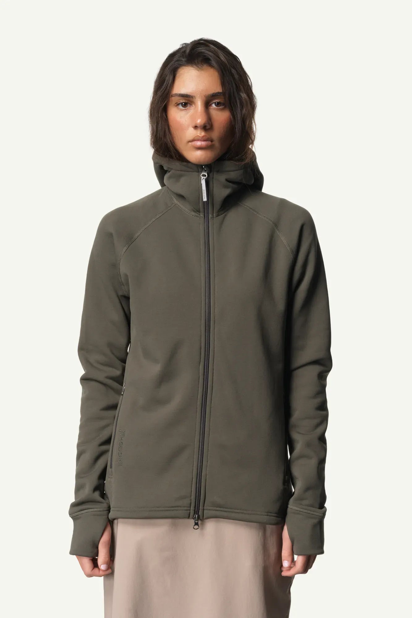 Power Houdi Women's - Warm, stretchy fleece pullover with Power Houdi Women's - Warm, stretchy fleece pullover with