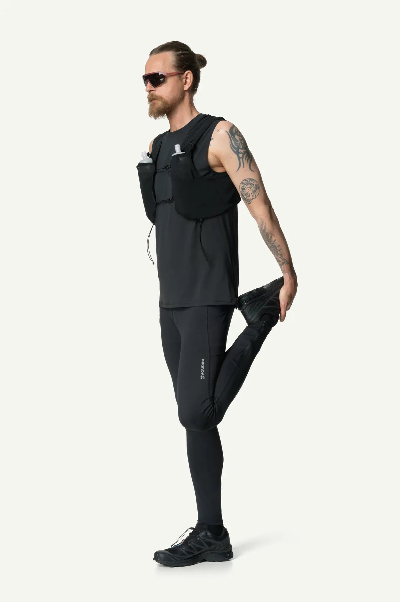 Men's Pace Trail Tights | Circular design running tights – Houdini