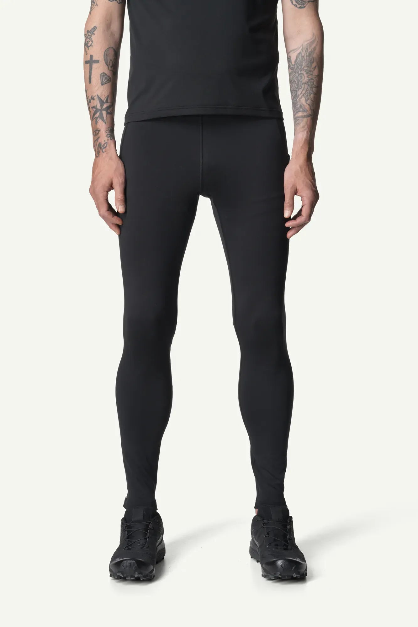 Men's Pace Trail Tights | Circular design running tights – Houdini