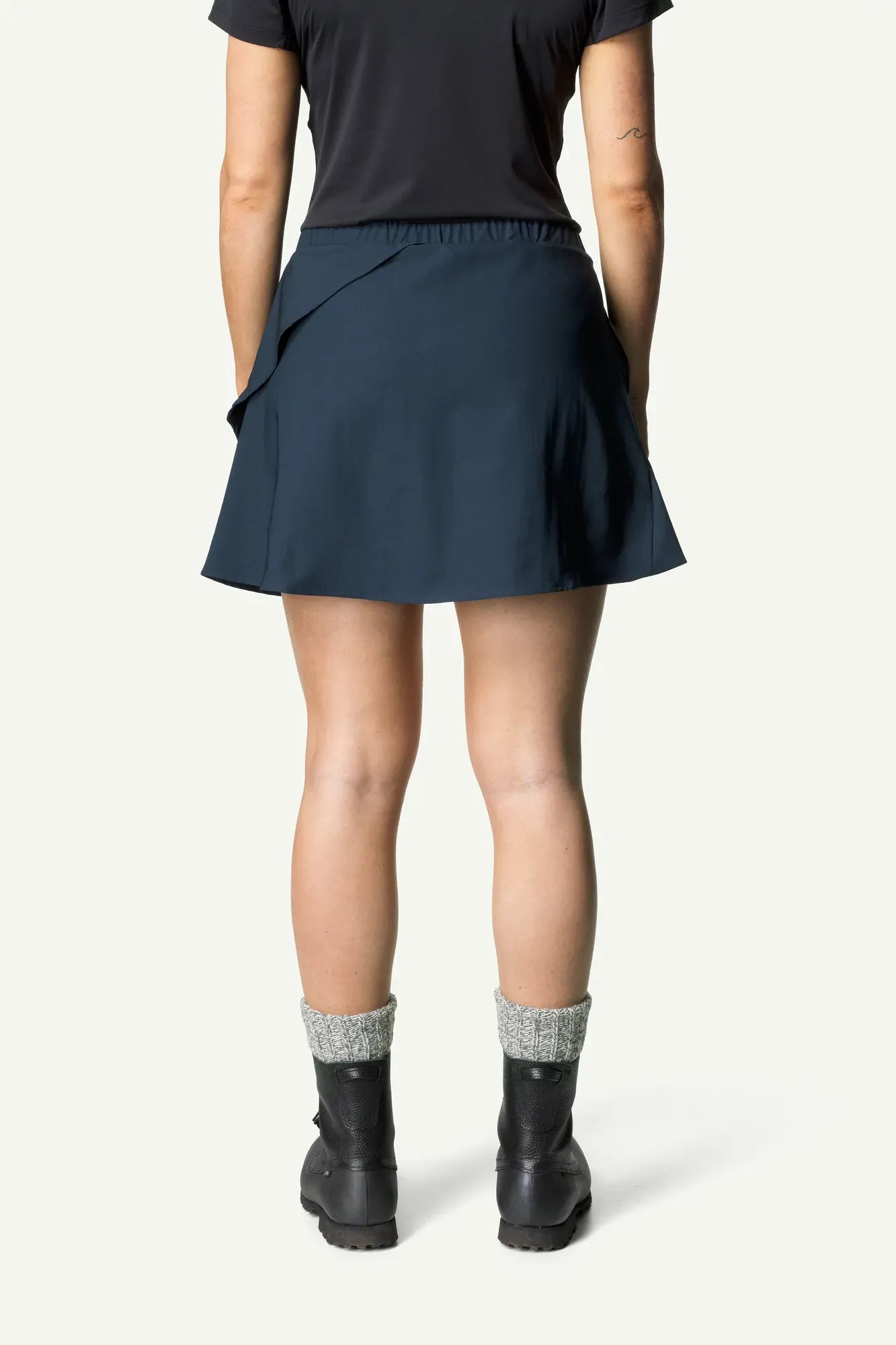 Houdini W’s Skort - Blue Illusion sizeM Women's shorts l ultralight 2-in-1 skirt and shorts – Houdini